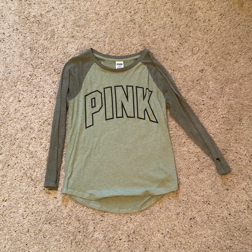 Green half sleeve shirt. Size medium